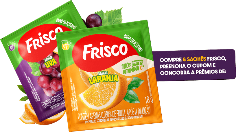 Sachês Frisco